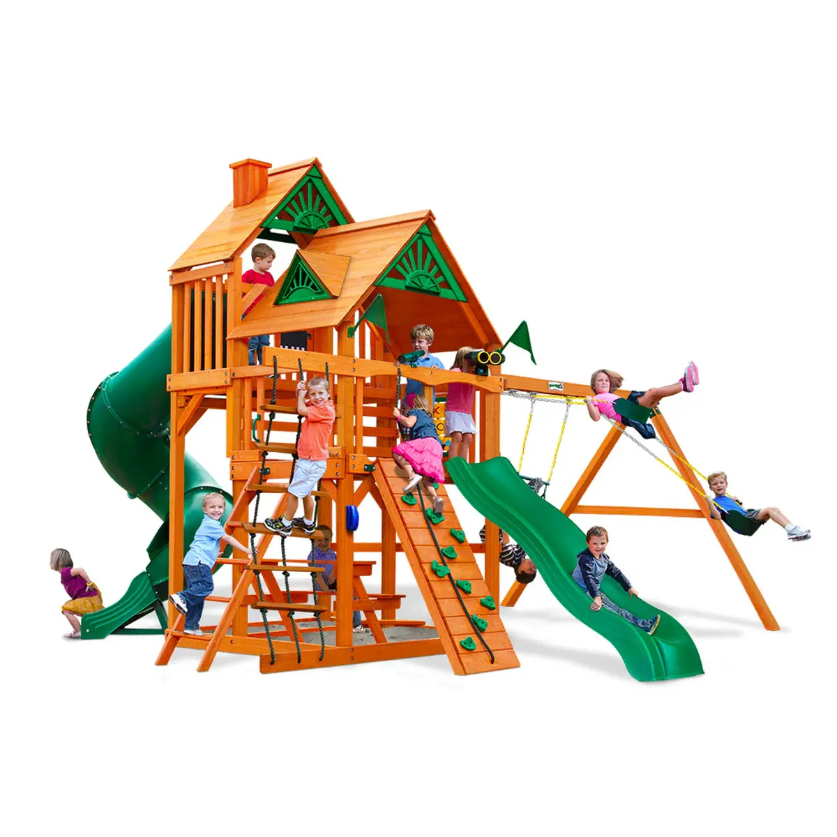Great Skye I Ap Wooden Swing Set 1