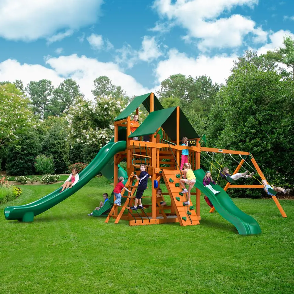 Great Skye Ii Ap Wooden Swing Set 4