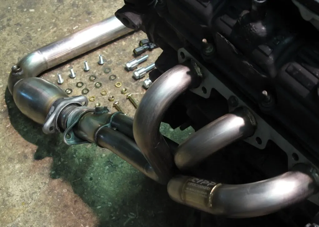 2007-2011 Jeep Wrangler Ripp Headers Stainless Long-Tube With Cats 1