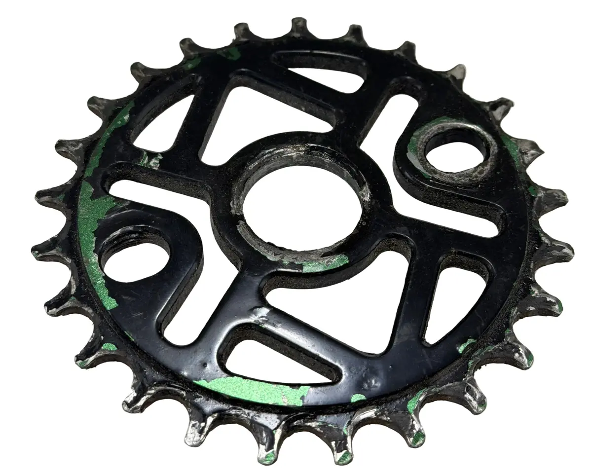 Used Stolen Cartwheel Sprocket 25T Black/Green 1