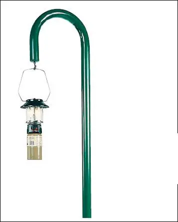 Lantern Hanger With In-Ground Mount, Powder Coated 1