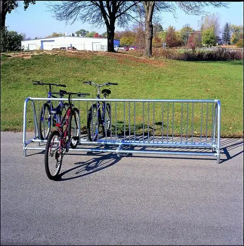 Traditional Double Sided Bicycle Rack 1