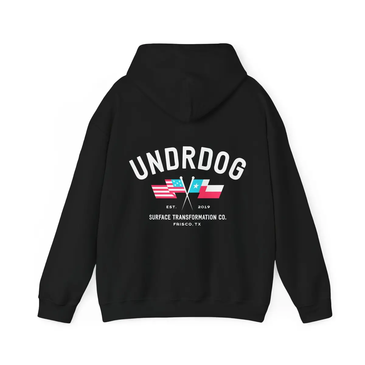 Undrdog Two Flags Heavy Blend™ Hooded Sweatshirt 1