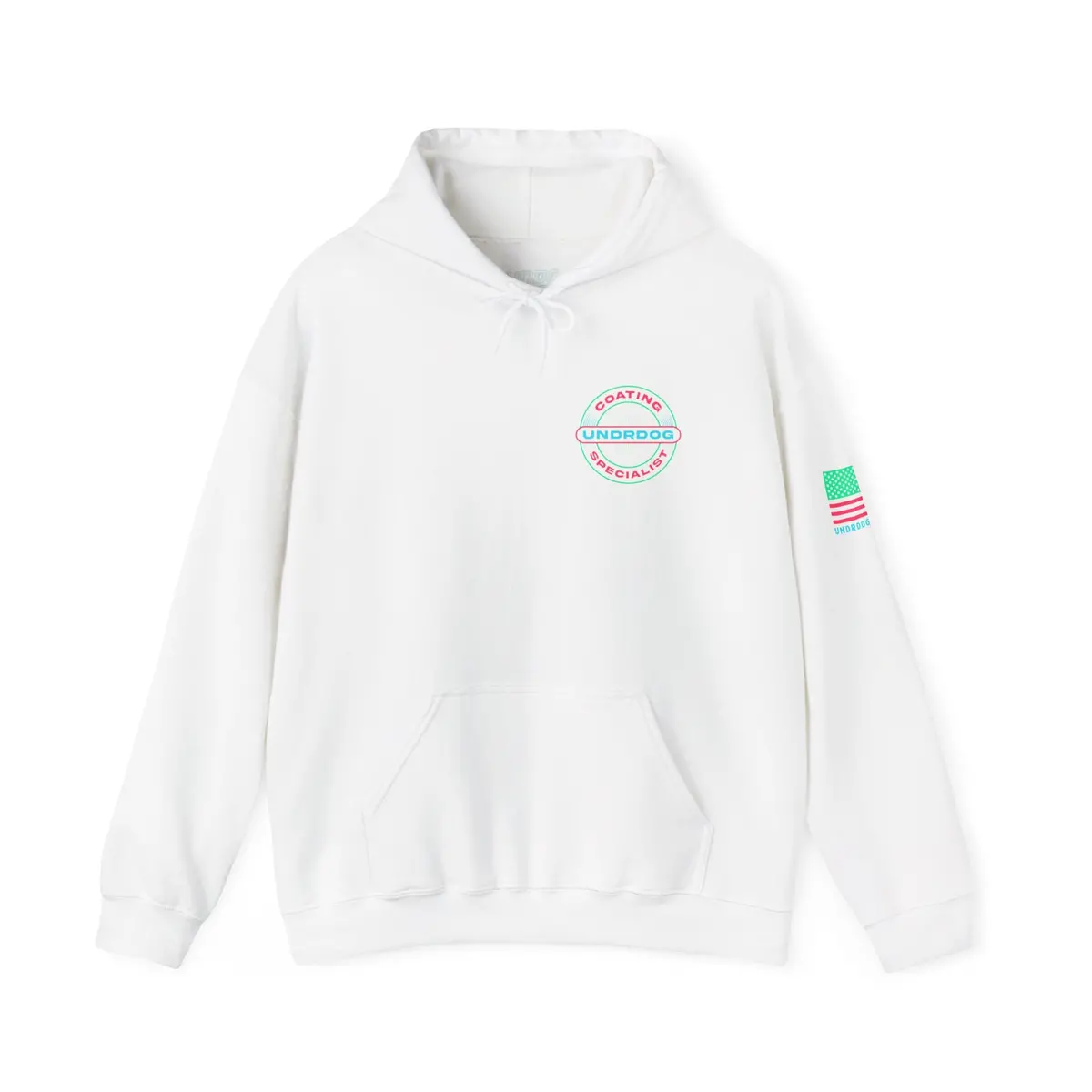 Bloody Decks Fat Checks Undrdog Heavy Blend™ Hooded Sweatshirt 11