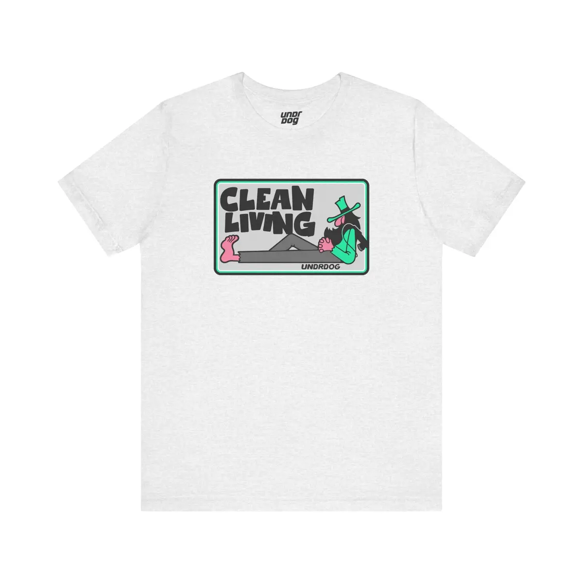 Clean Living V2 By Undrdog Tee 3
