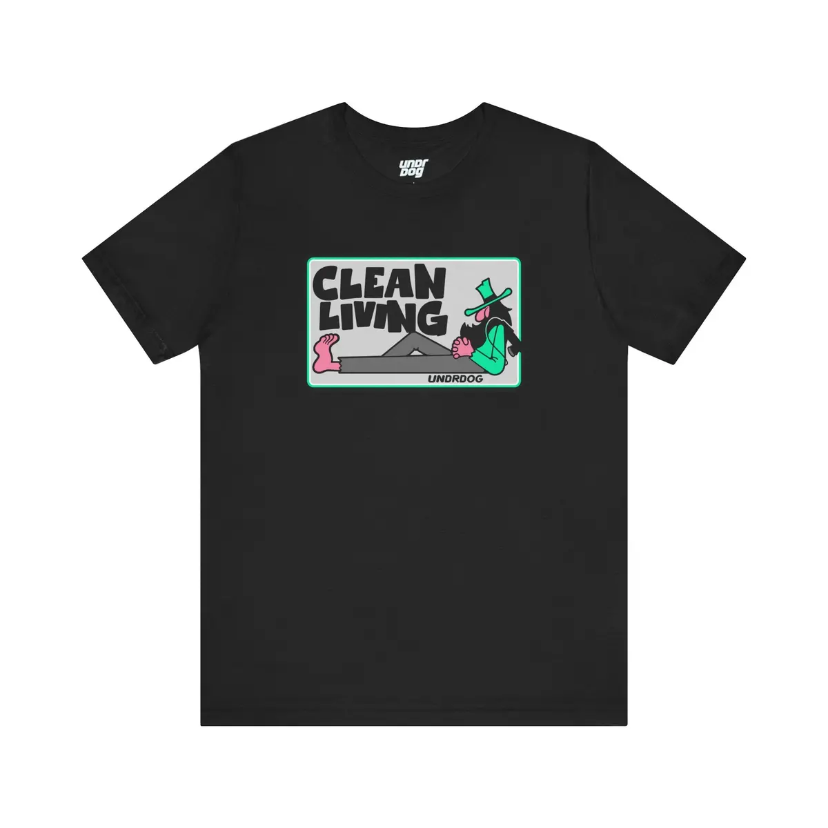 Clean Living V2 By Undrdog Tee 1