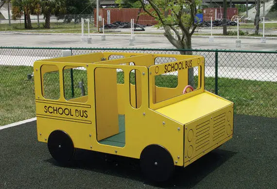 School Bus Multi Spring Rider 2