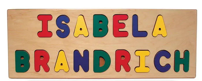 Personalized Name Puzzle (Two Line) 1