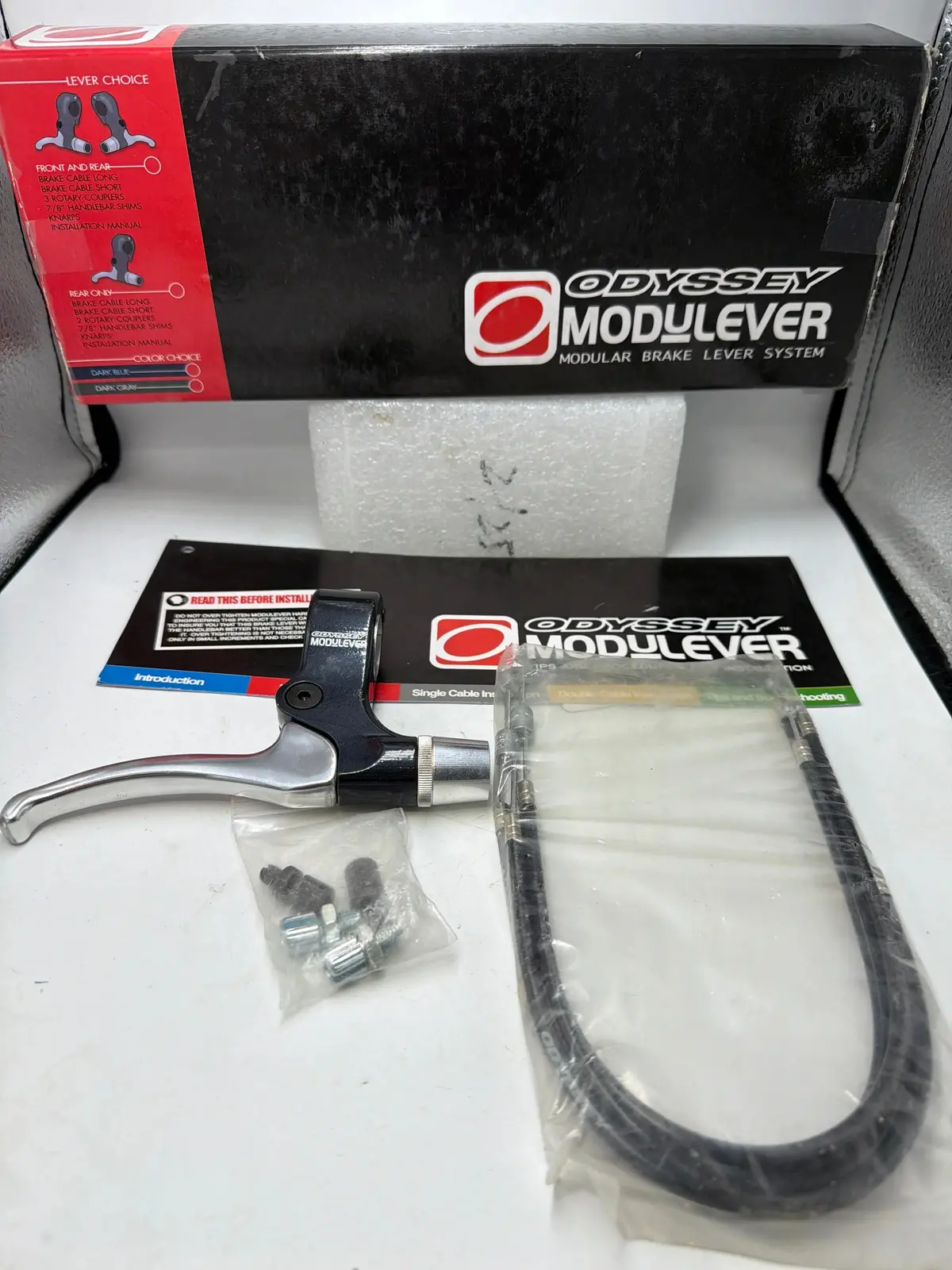 Odyssey Modulever Oe Brake Lever Rear Black 2