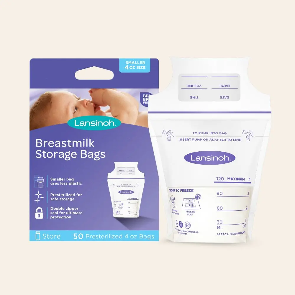 Breastmilk Storage Bags - 4Oz 1