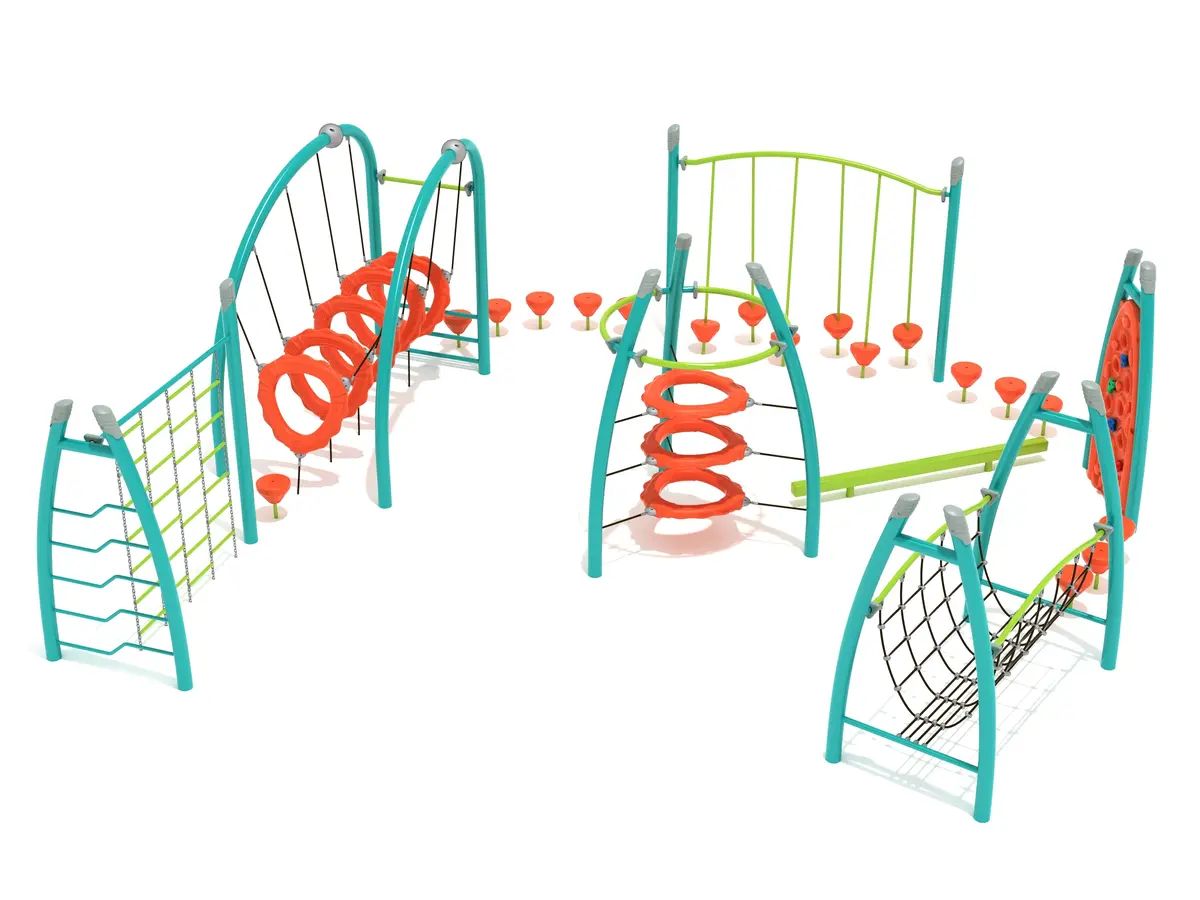 Newfane Village Fitness Course Playground 1
