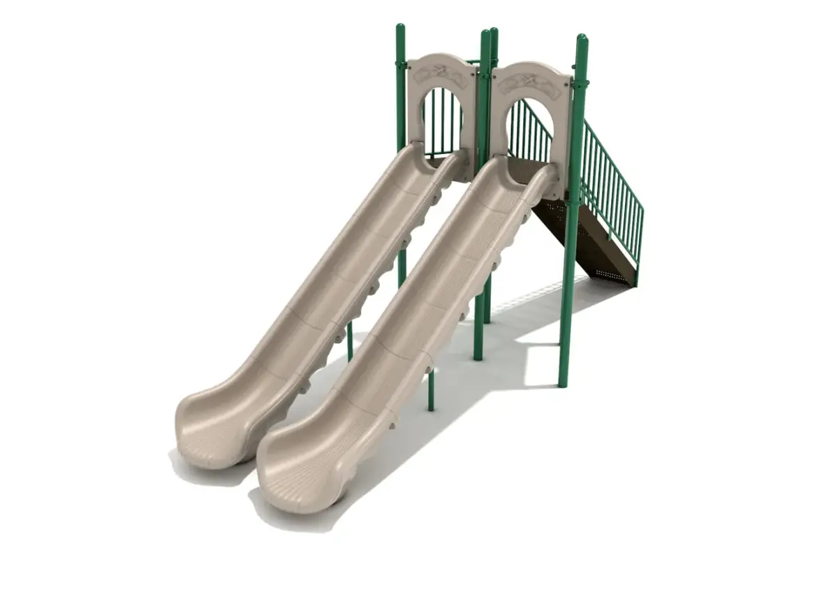 6-Foot Double Straight Sectional Freestanding Slide 1