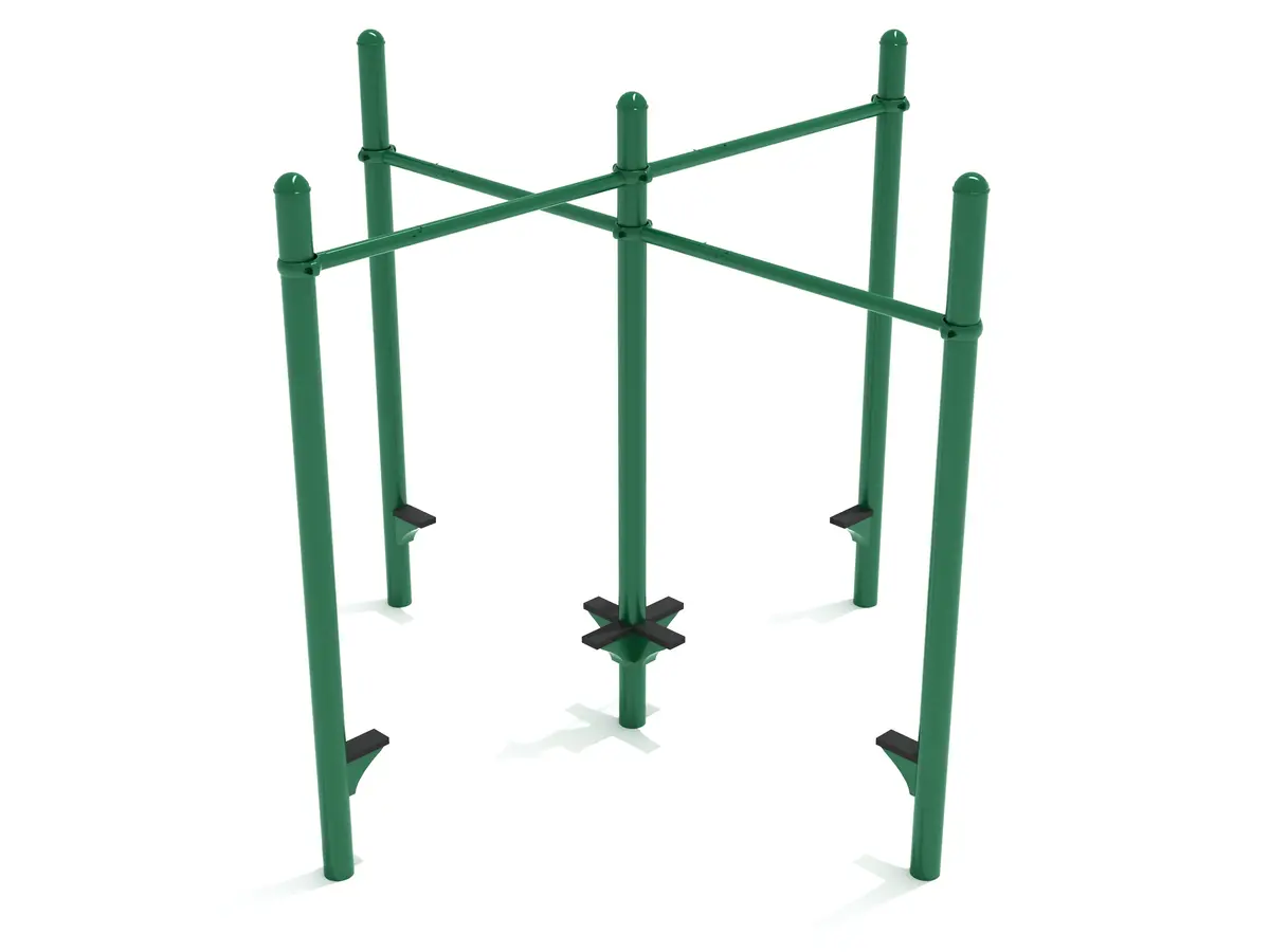Quadruple Pull-Up Bar Unit 1