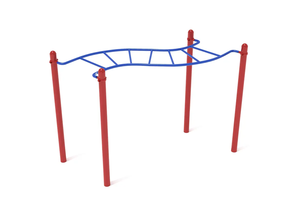 Wavy Overhead Scaling Ladder 1