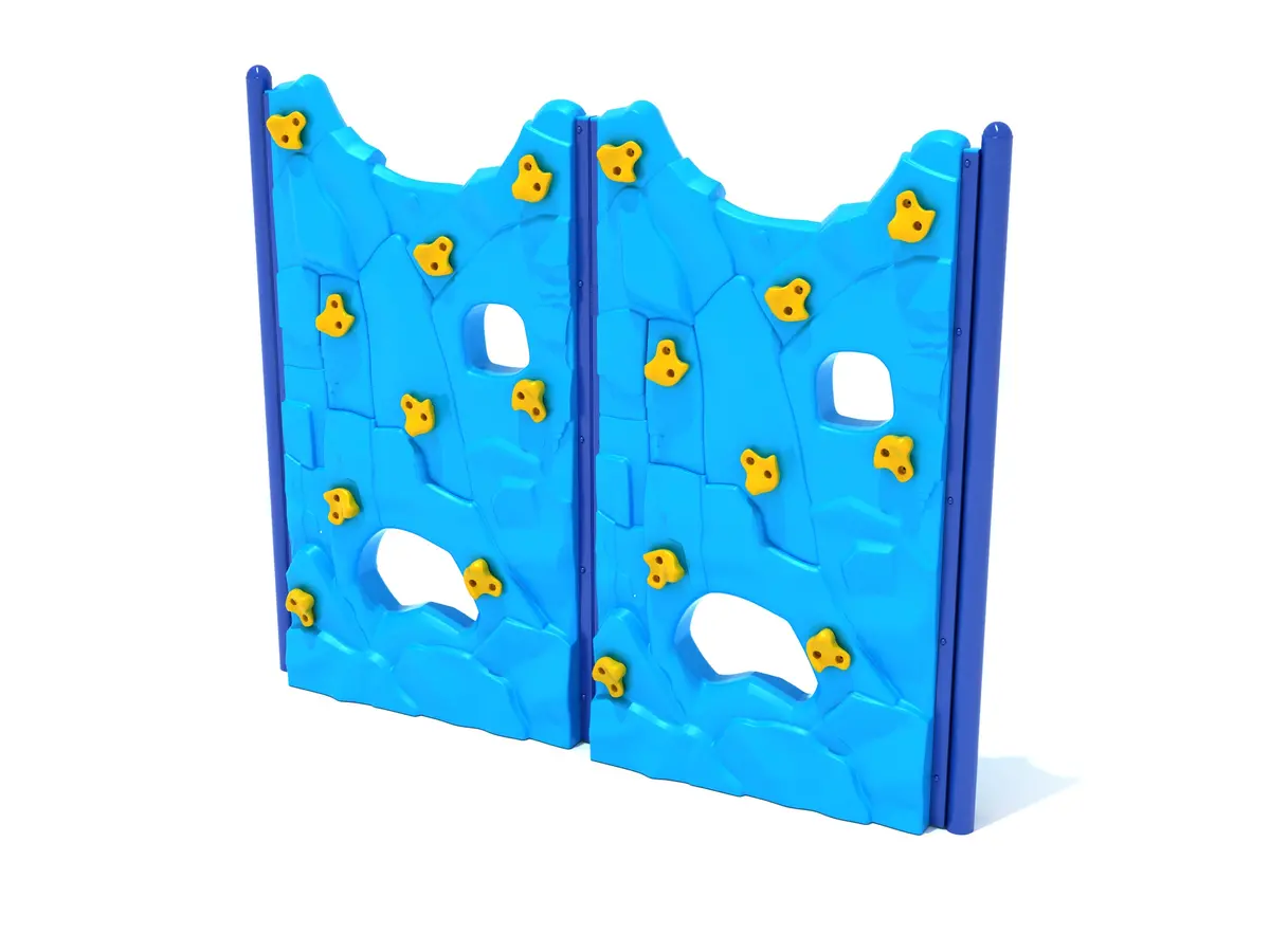 Double Parallel Rock Climbing Wall 1