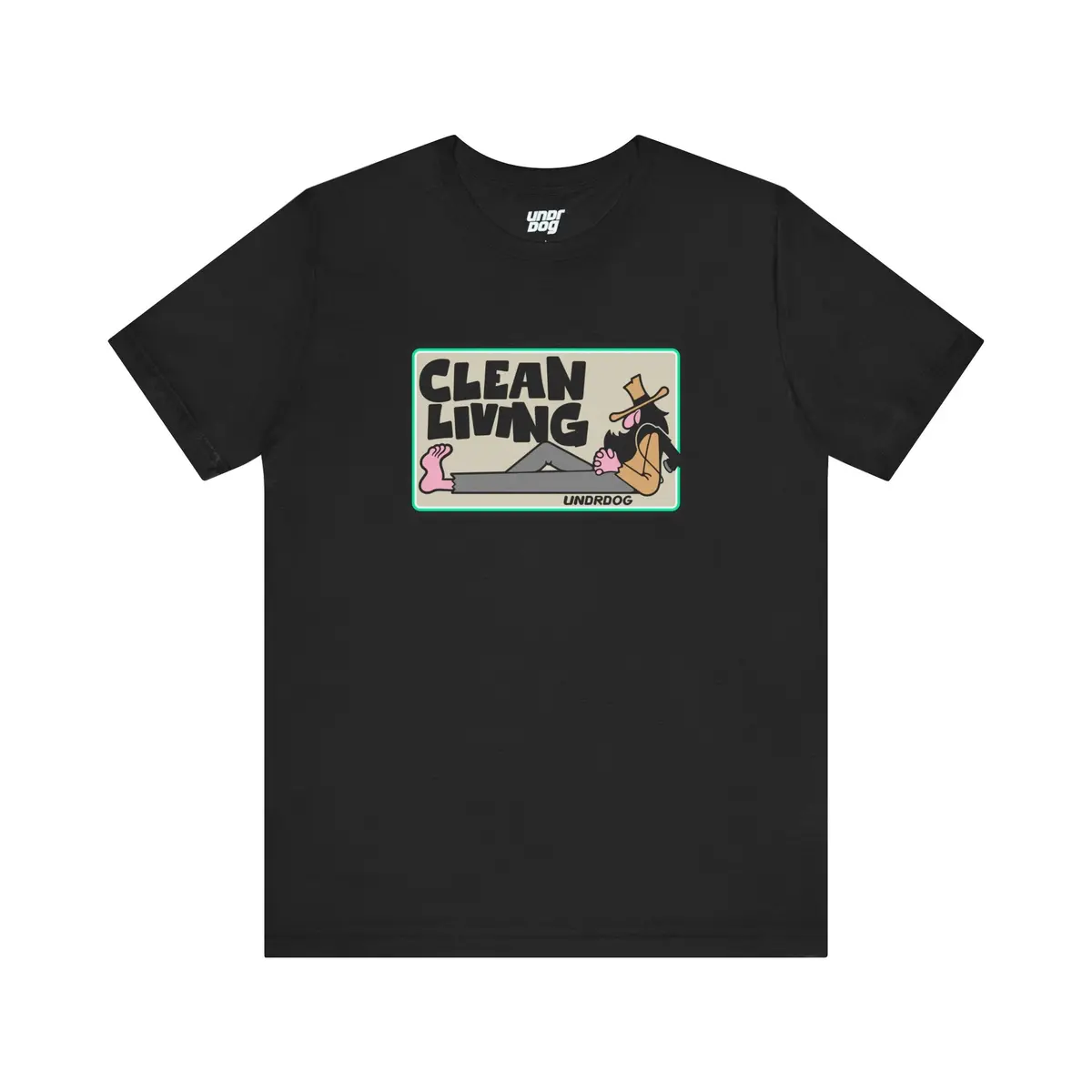 Clean Living V3 By Undrdog Tee 1