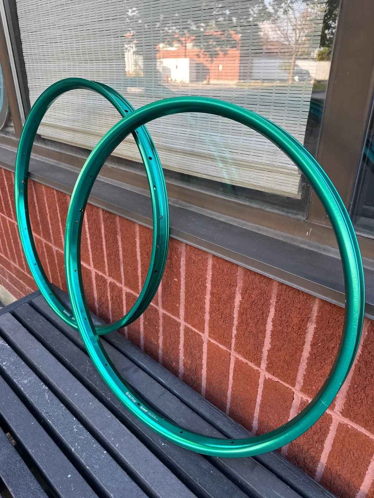 Salt Summit 26” 32H Double Wall Rims (Pair) 1