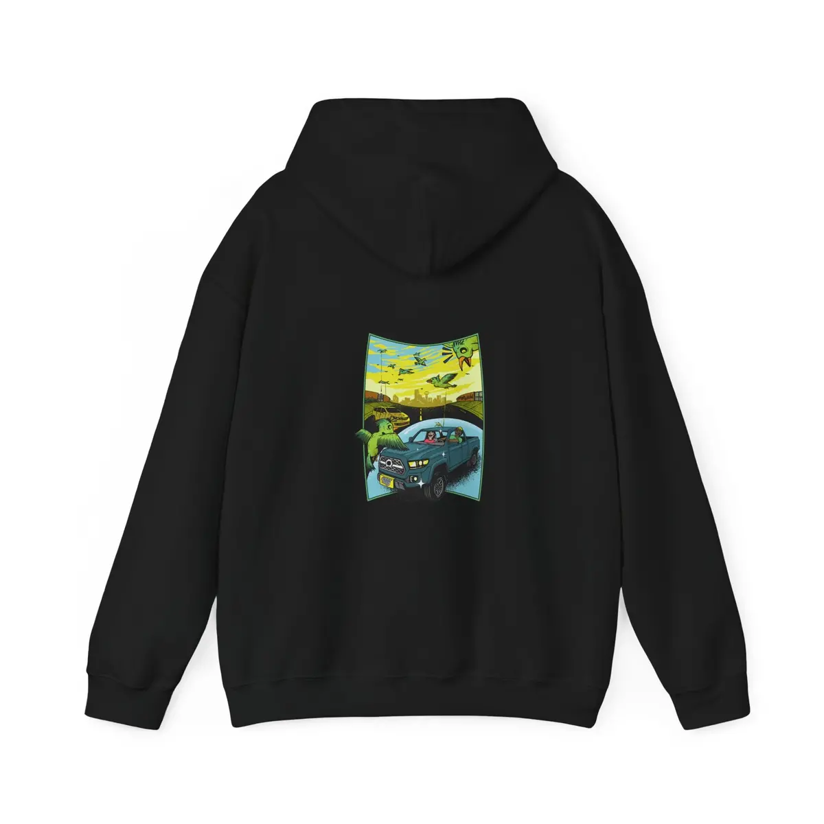 Vehicle Damage Attempt Heavy Blend™ Hooded Sweatshirt 1