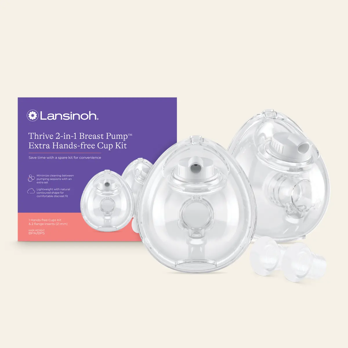 Thrive 2-In-1 Breast Pump Extra Wearable Cups Set 1