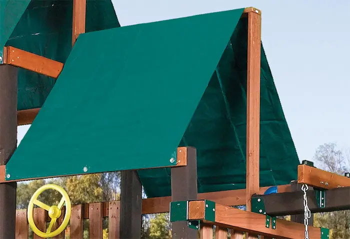 Extra Duty Green Swing Set Replacement Tarp 1