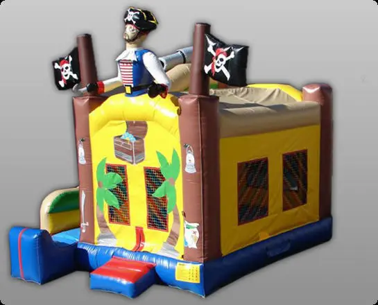 Commercial Grade 4 In 1 Pirate Inflatable Bouncer 1