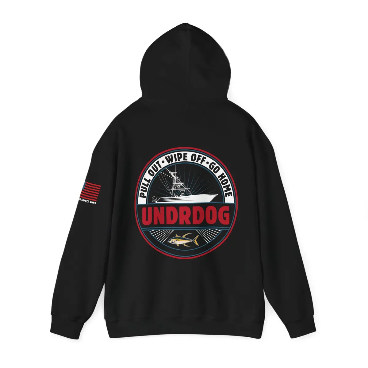 Pull Out • Wipe Off • Go Home Undrdog Heavy Blend™ Hooded Sweatshirt 2