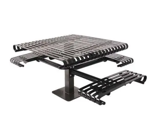 Kensington Ada 3-Seat Table - 46" Square 1