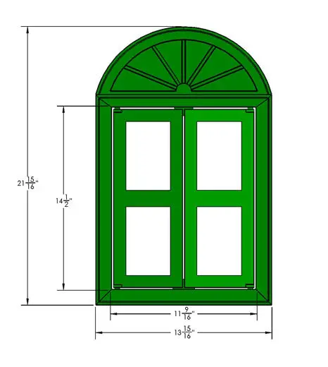 Window Kit For Wooden Swing Sets 1