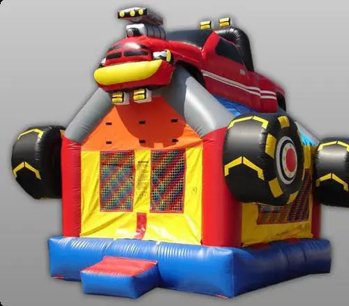 Monster Truck Commercial Bounce House 1