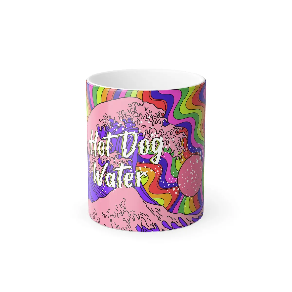 Hot Dog Water Mug, 11Oz 1