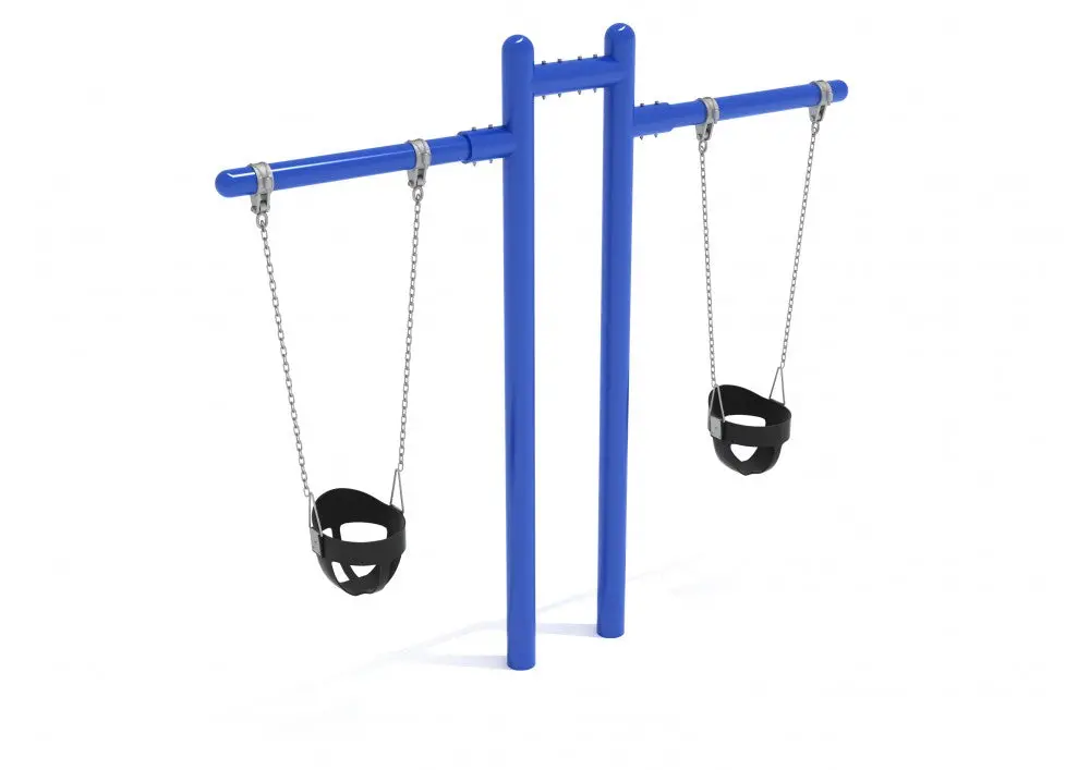7 Feet High Elite Early Childhood T Swing - 2 Cantilevers 1