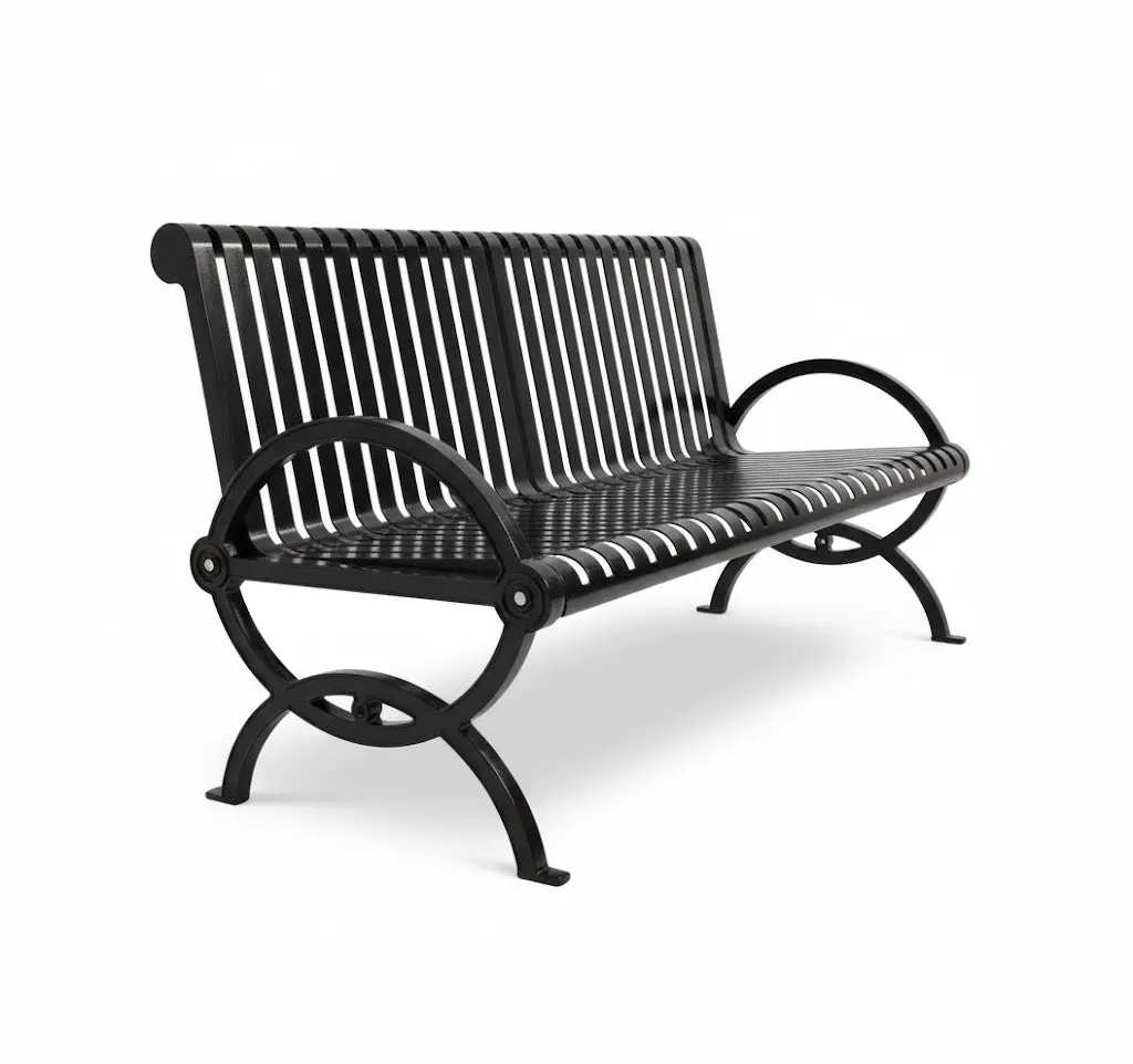 Durham Bench With Back 1