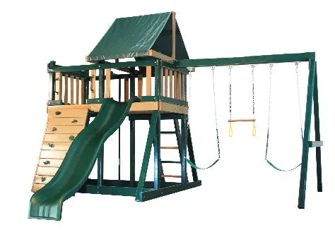 Congo Monkey Wooden Swing Set Design 1 2