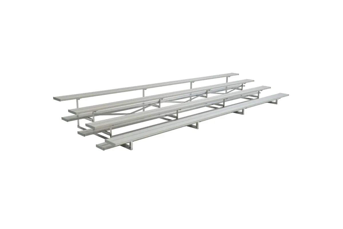 5 Row Low Rise Standard Vertical Picket Bleachers 1