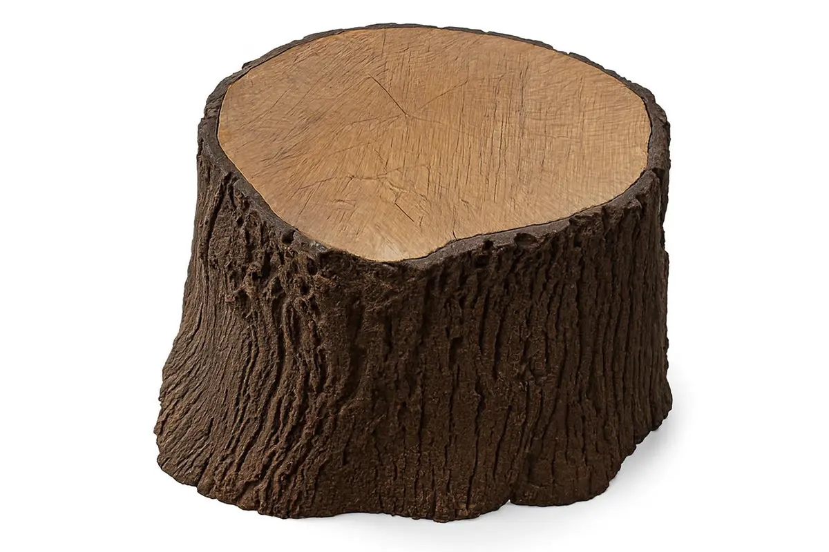 Bear Stump Wood Seat 1