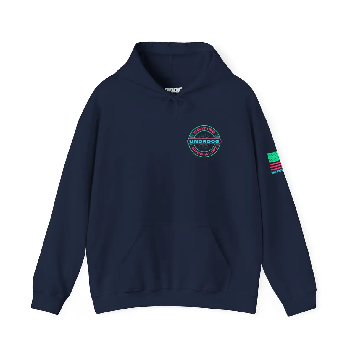 Bloody Decks Fat Checks Undrdog Heavy Blend™ Hooded Sweatshirt 8