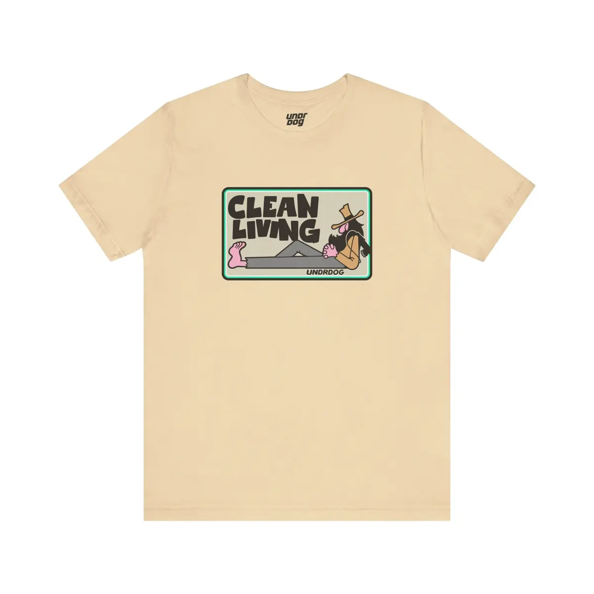 Clean Living V3 By Undrdog Tee 4