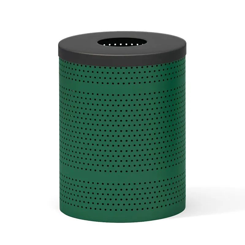 Trash Receptacle With Lid 2