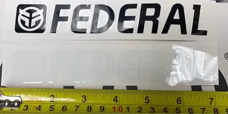 Federal Frame Sticker 1