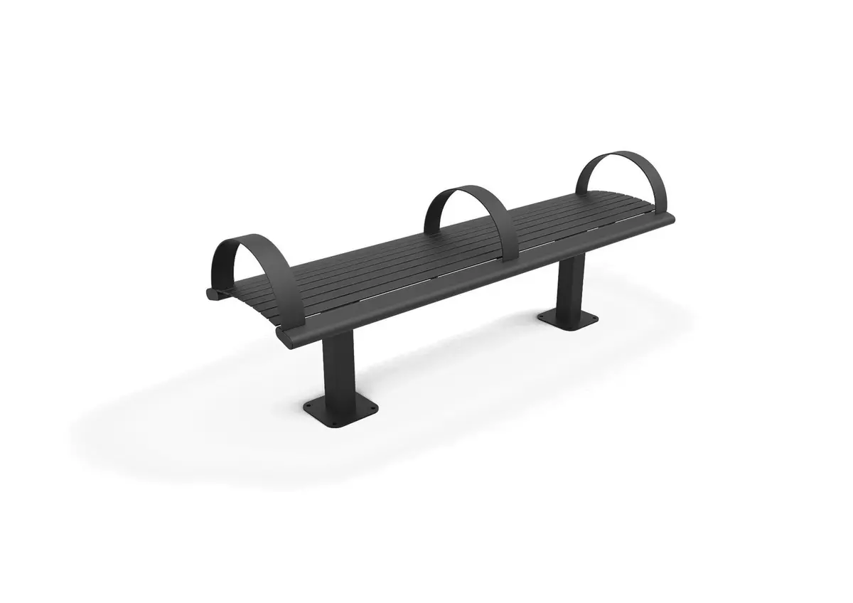 Richmond Steel Bench Without Back 1