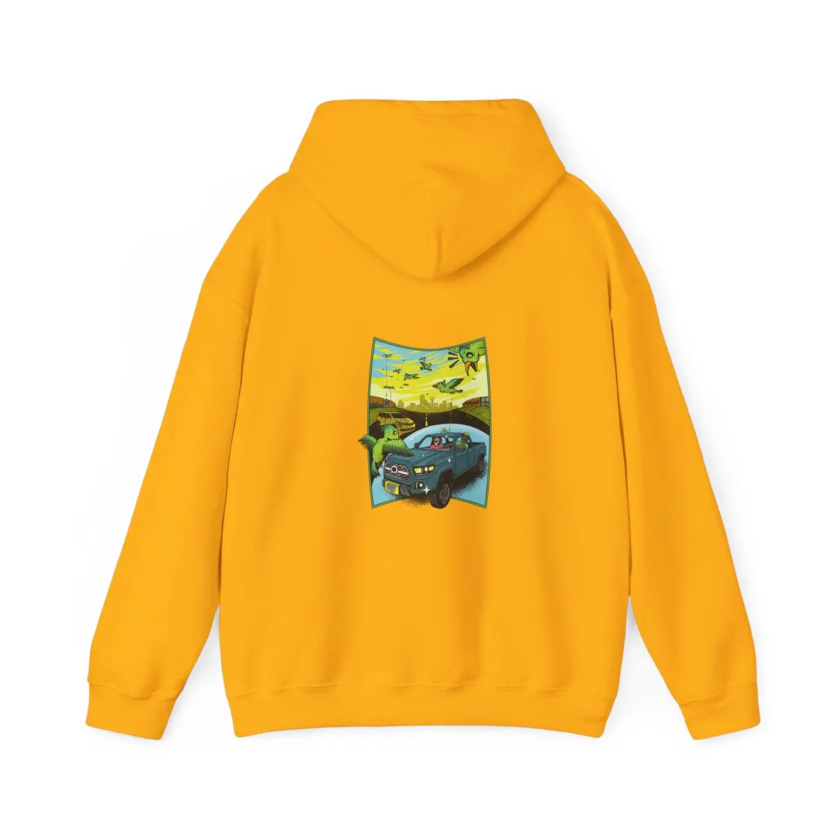 Vehicle Damage Attempt Heavy Blend™ Hooded Sweatshirt 2