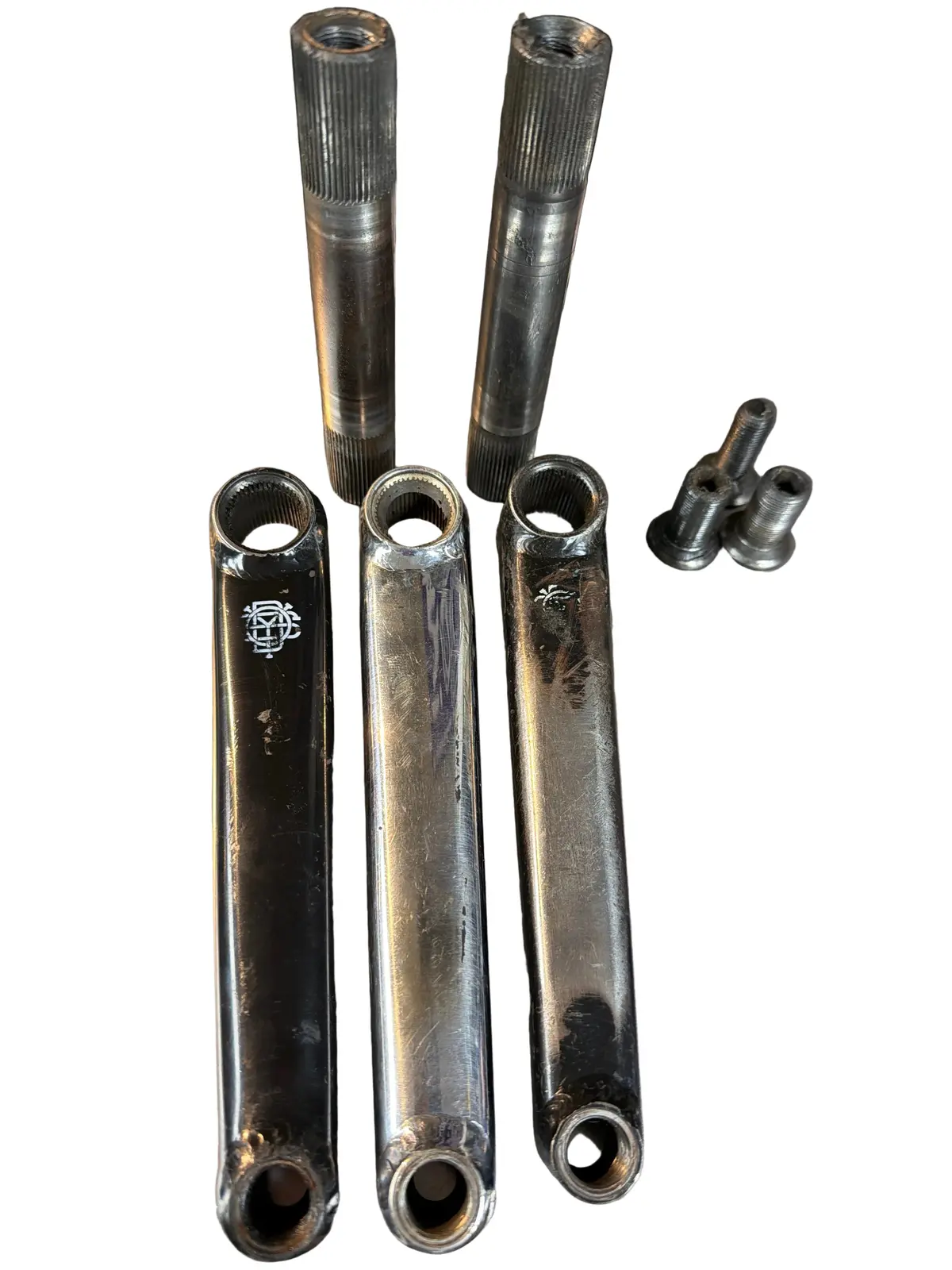 Used Odyssey Calibur Parts (Crank Arms, Spindle, Bolts) 1
