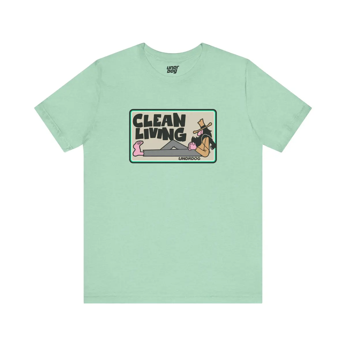 Clean Living V3 By Undrdog Tee 2
