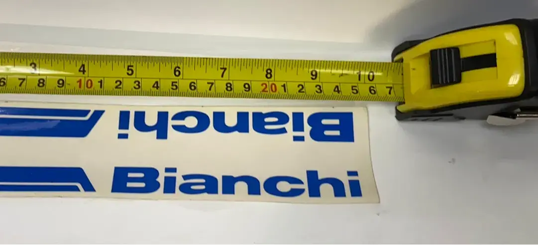 Bianchi Piaggio Frame Sticker Vintage 80’S 1