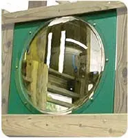 Bubble Dome Panel For Wooden Swing Set - Green 1