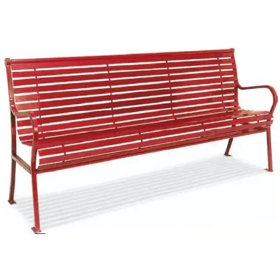 Hamilton Slat Bench Featuring Back Support