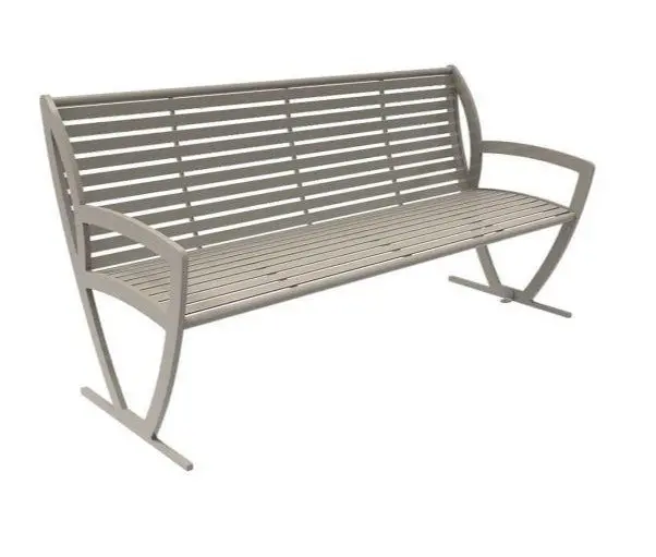 Augusta Bench With Back 2