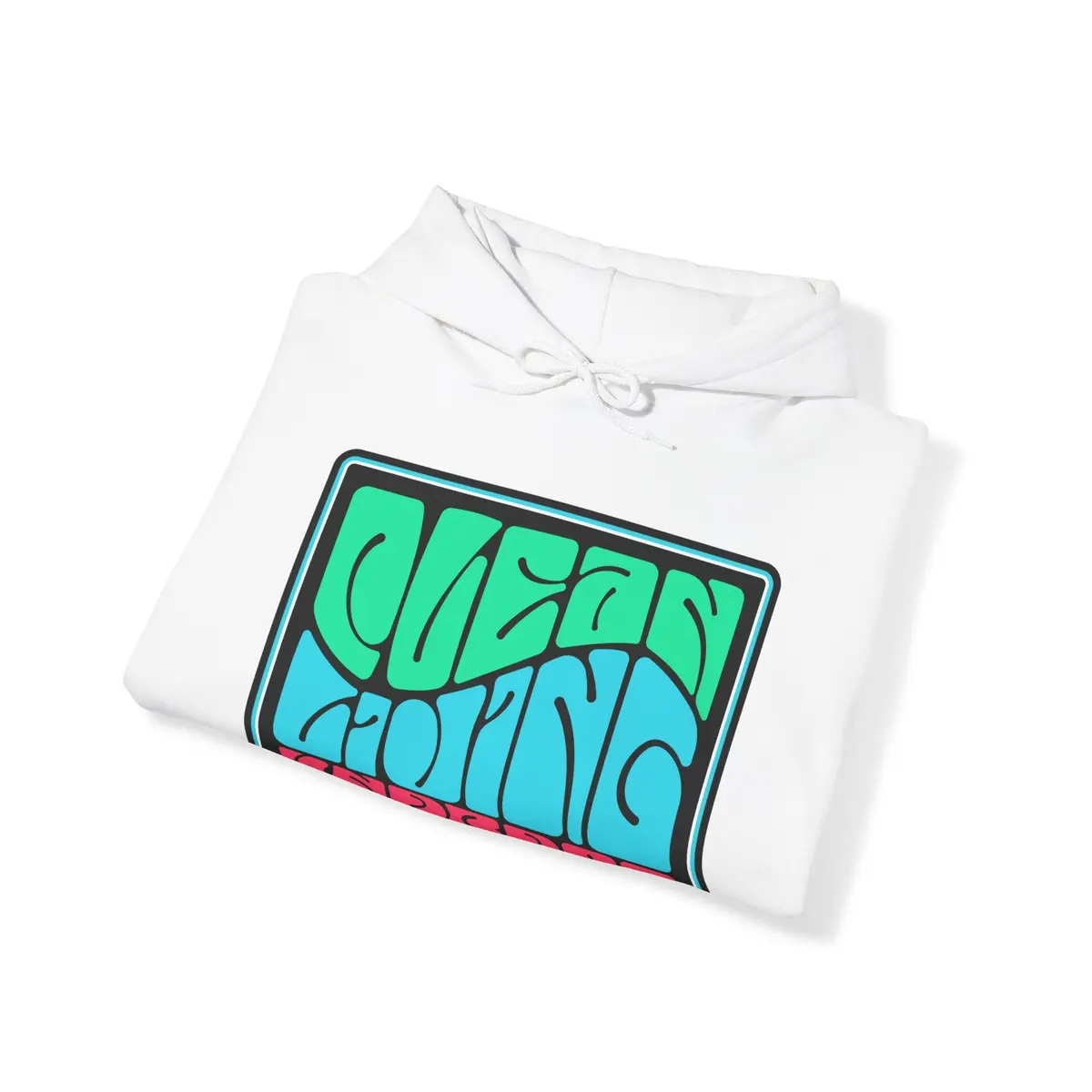 Clean Living By Undrdog Polisher Heavy Blend™ Hooded Sweatshirt 4