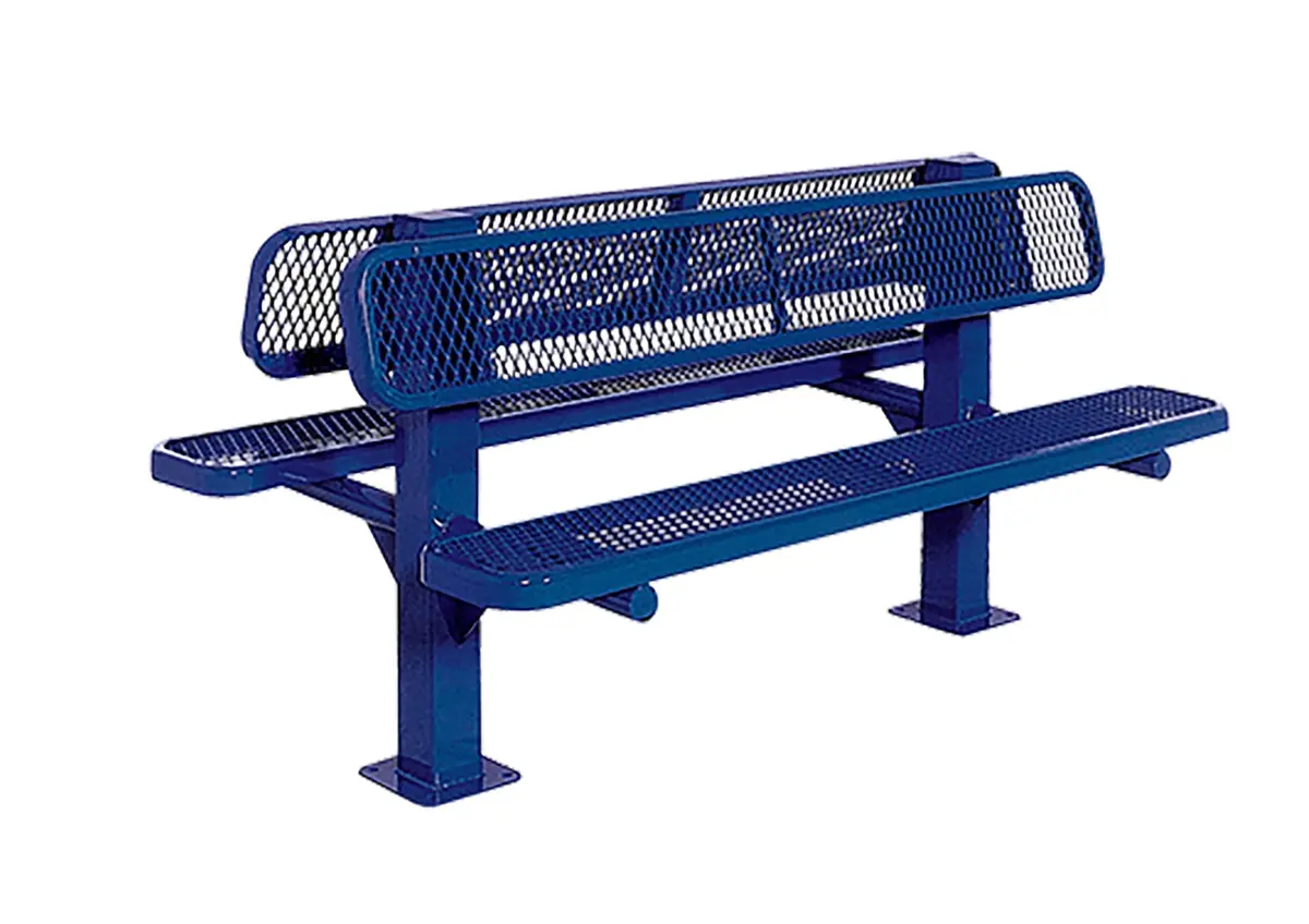 Double Sided Bollard Bench 1