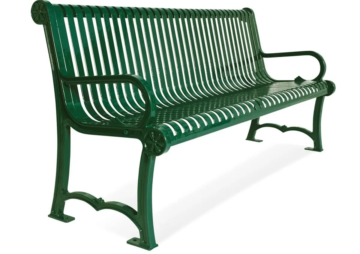 Charleston Bench With Back 1